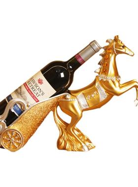 序强树脂红酒架轻奢酒柜酒托摆件