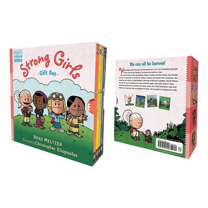 英文原版 Strong Girls Gift Set Ordinary People Change the World 强大的女孩礼物 英文版 进口英语原版书籍儿童外文书