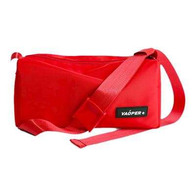 红色斜挎包VAOPER通勤大容量包包