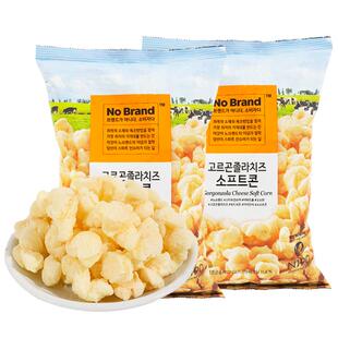 【自营】韩国芝士玉米卷NoBrand诺倍得爆米花粒条片奶酪休闲零食