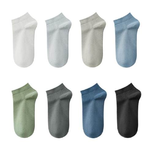 有棵树袜子男纯棉7A抗菌防臭运动潮透气不掉跟男士短袜