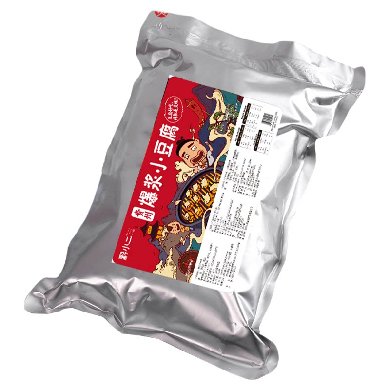 黔小二爆浆包浆小豆腐贵州特产