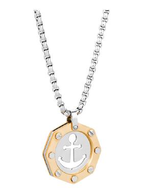 brosway船锚钛钢轻奢小众吊坠