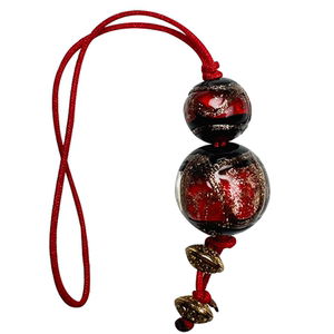 北京雍福永和宫香灰琉璃五福多宝吊坠十全十美手机链挂饰配件手捻