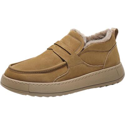 百丽男鞋巴旦木吐司工装勃肯鞋户外男士厚底软底一脚蹬子A1859AM5