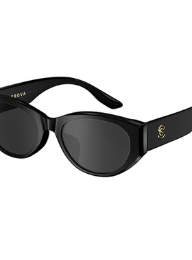 施洛华猫眼偏光防紫外线女墨镜