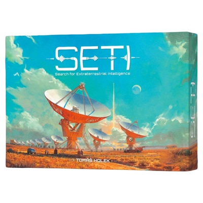 SETI地外文明英文太空探索桌游