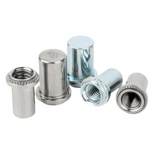 镀锌防水压铆螺母柱不锈钢304盲孔压铆螺丝帽封闭密封螺柱M3M4-M8
