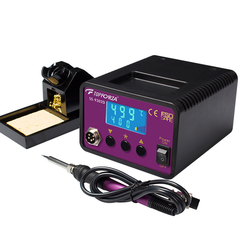 拓伏锐数显电焊台936防静电无铅可调温恒温维修焊接电烙铁套装80W