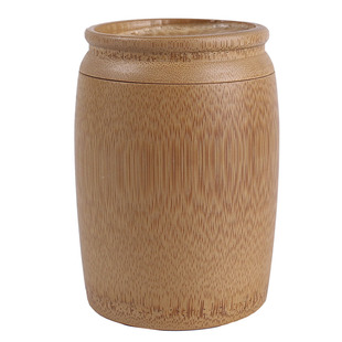 竹茶叶罐密封竹筒小号储茶叶盒竹木醒小中大号桶包装 刻创意LOGO