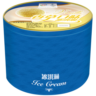 伊利大桶冰淇淋商用冰激凌奶茶店挖球雪糕3.5kg部分地区顺丰包邮