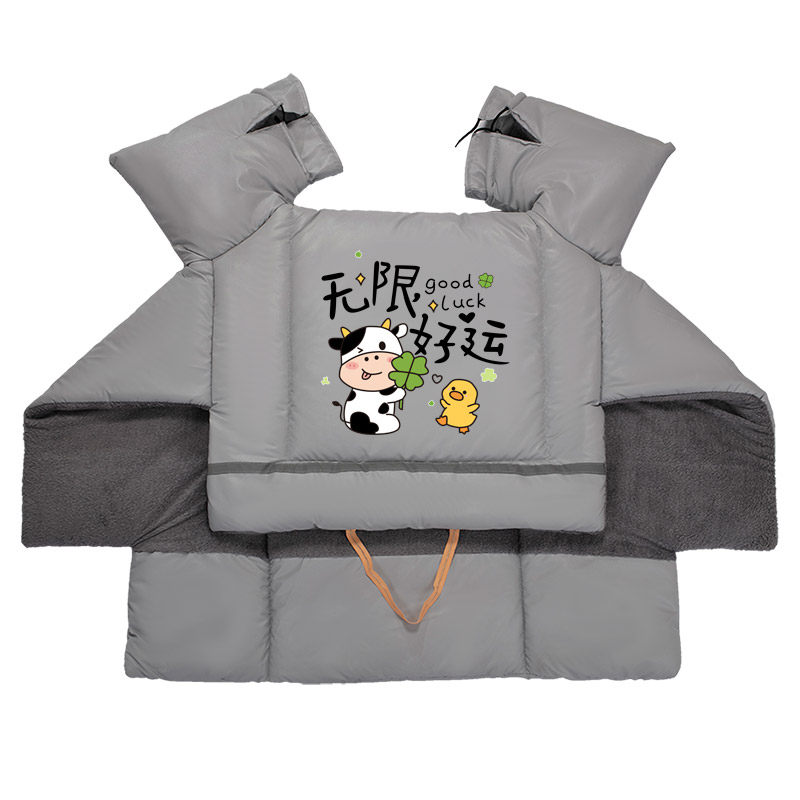 小电动车挡风被冬季棉御寒小型加绒电瓶车小号电车爱玛电动自行车