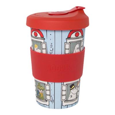 同合Moomin芬兰姆明随手杯可爱女生便携外带防烫咖啡杯子生日礼物