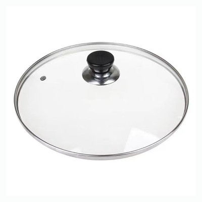 通用锅盖钢化玻璃耐高温炒锅盖子