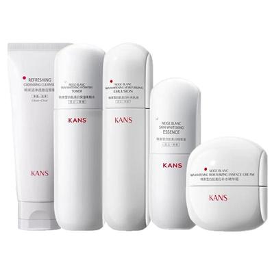韩束白蛮腰水乳套装补水保湿美白淡斑提亮祛黄爽肤水护肤官方正品