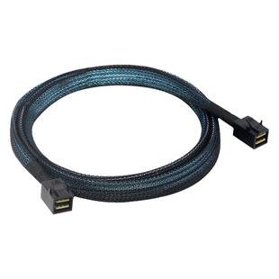 极连SFF8643数据线MinisasHD阵列卡12G服务器主板背板连接1米全新