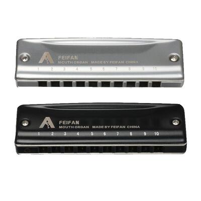 飞繁攀岩者MC20十孔口琴梯形簧