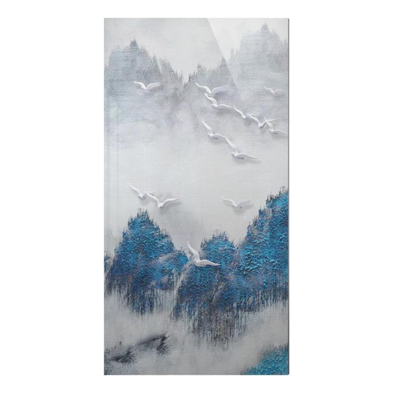 高温烧制艺术岩板过道壁画清新