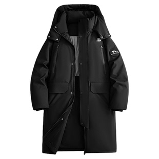 BOBBY ABLEY美式街头百搭中长款保暖防寒工装风派克90鸭绒羽绒服