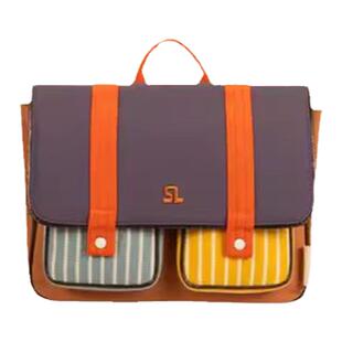 little 荷兰Sticky Lemon FW24秋冬儿童拼色书包运动包双肩包