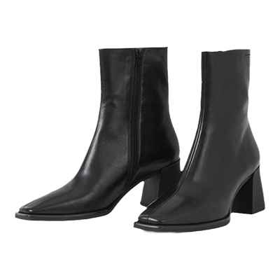 VagabondHEDDA方头短靴高跟靴