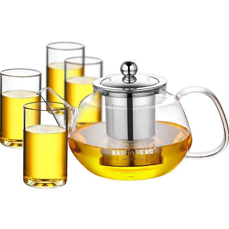 金灶耐热玻璃泡茶壶功夫茶具