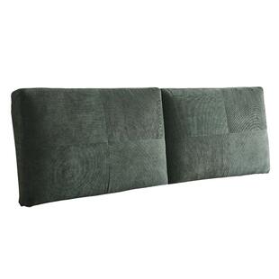 2025年新品布艺靠垫丰范灯芯绒卧室床头软包大靠背榻榻米自粘软靠