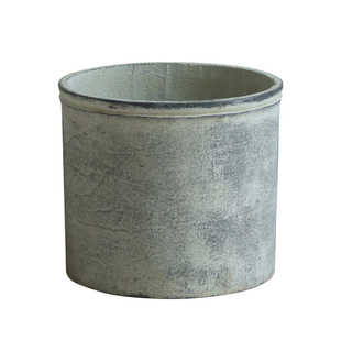 复古侘寂风水泥花盆客厅阳台绿植花卉种植盆餐厅服装店软装装饰盆