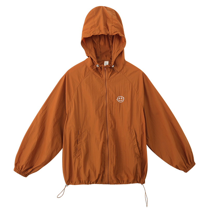 女童外套2025夏装新款女大童初中生薄款透气连帽皮肤衣儿童防晒衣