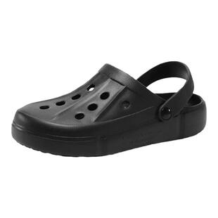 骆驼运动鞋洞洞鞋女拖鞋凉鞋夏季新款网红外穿透气男士包头沙滩鞋