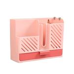 筷子篓置物架壁挂式免打孔沥水筷笼筒家用北欧勺子刀架一体收纳盒