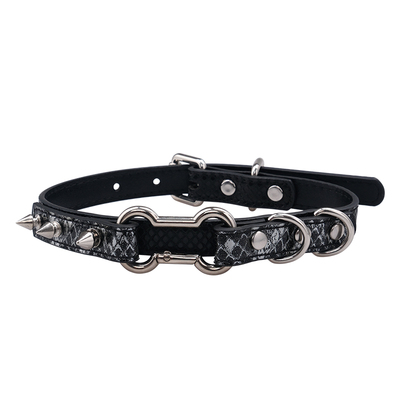 PUPPYRIDER原宿风尖铆环切颈圈