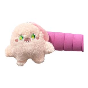 卡通门后防撞防静电冬季门把手套儿童房间通用高级可爱毛绒保护套