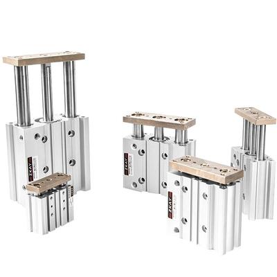 三轴三杆带导杆气缸MGPM