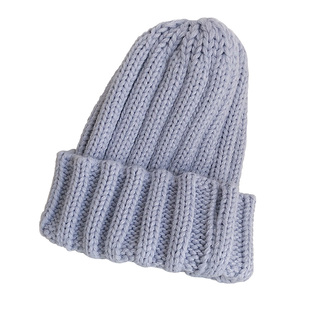 针织毛线帽子秋冬新款日系百搭冷天纯色尖尖帽ins女生百搭休闲帽