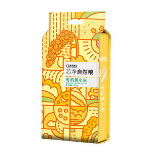 盖亚农场东北有机小米500g真空丰厚养胃五谷杂粮优质玉米新鲜粮食