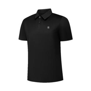 乔丹速干短袖Polo衫男士2026春季新款运动健身透气翻领短t男上衣