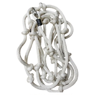 幼儿园公园户外斜坡绳儿童玩具攀爬绳体能训练器材游乐场打结绳