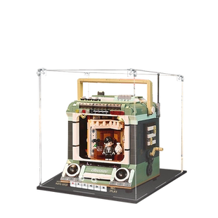 亚克力手办展示盒适用Keeppley周杰伦二次元形象周同学收纳盒防尘