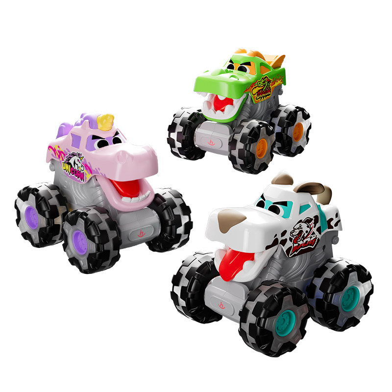 汇乐怪兽越野车队模型玩具车