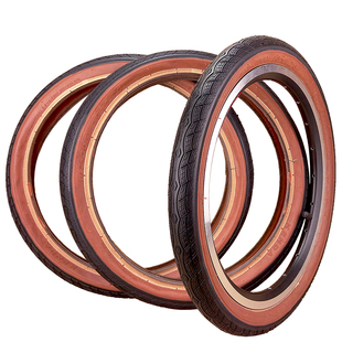 KENDA建大16寸1.75 K1045红褐色复古外胎适用D5/K3P 305规格防滑