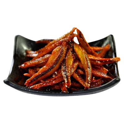 湘岳解馋香辣小鱼仔湖南特产鱼干