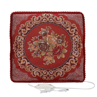 加热坐垫办公室电热垫椅垫小电热毯电褥子靠背一体取暖神器可拆洗