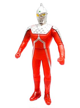 日版正版 透明限定版 赛文奥特曼 软胶 人偶 玩具 非SHF 万代 ACT
