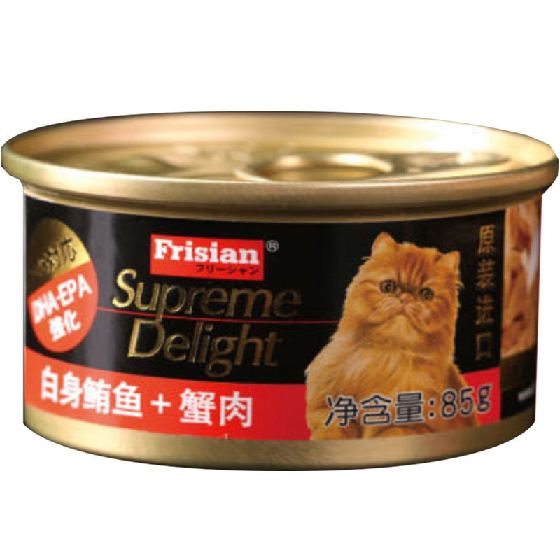 富力鲜白肉主食罐头猫湿粮