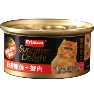 富力鲜白肉主食罐头猫湿粮