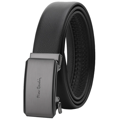 皮尔卡丹男士高档头层牛皮皮带