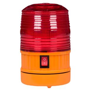 夜间道路施工闪烁警示灯充电式LED交通爆闪灯带磁铁路障灯信号灯