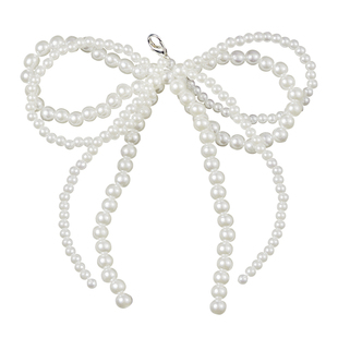 德训鞋配饰diy蝴蝶结珍珠鞋扣女款ins风鞋花适用于阿迪达斯三叶草