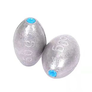 塑芯通心橄榄铅坠海杆抛竿远投路亚不伤线防挂底钓鱼配件散装铅坠